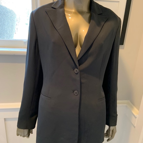 GIORGIO ARMANI GREY SILK JACKET  12 CHEST 42 Oversized - Picture 13 of 13